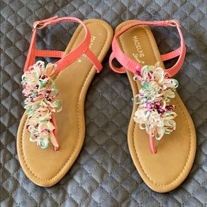 Size 8 1/2 fun sandals by Madeline Stuart